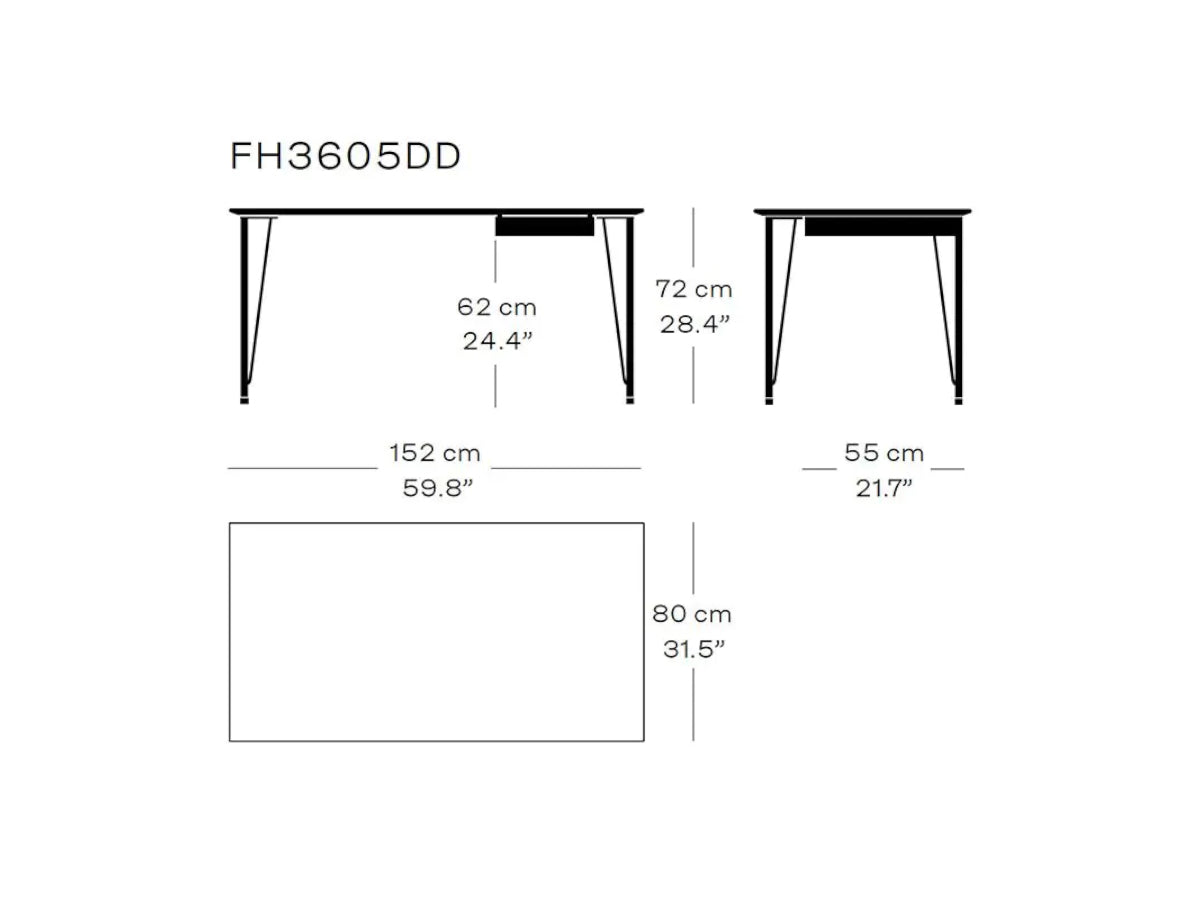 Fritz Hansen FH3605 Desk