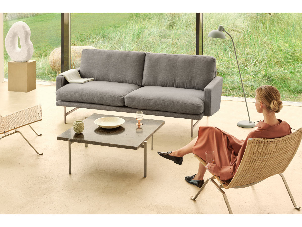 Fritz Hansen PK22 Lounge Chair - Wicker| Poul Kjaerholm - Cimmermann