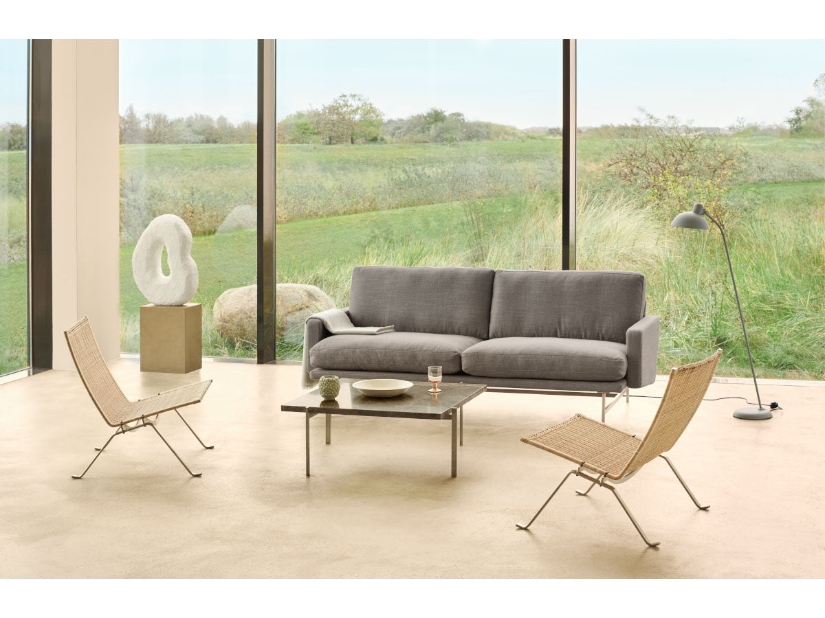 fritz hansen pk22 wicker