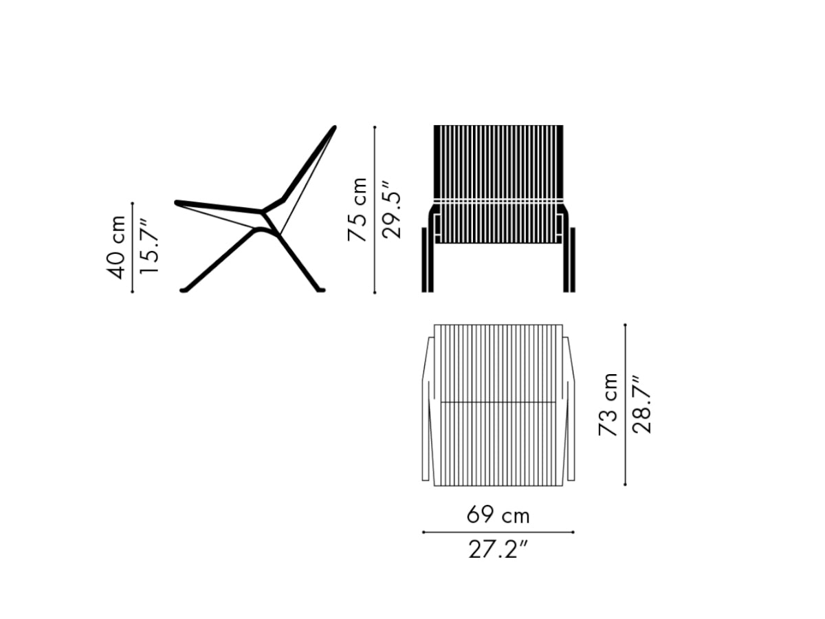 Fritz Hansen PK25 Lounge Chair