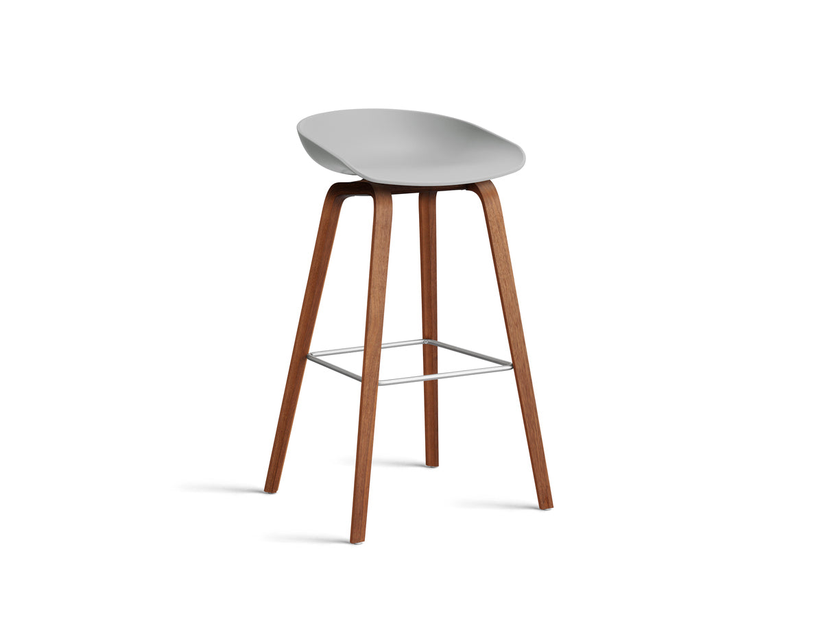 HAY About A Stool AAS32 (75cm Seat Height) - Walnut