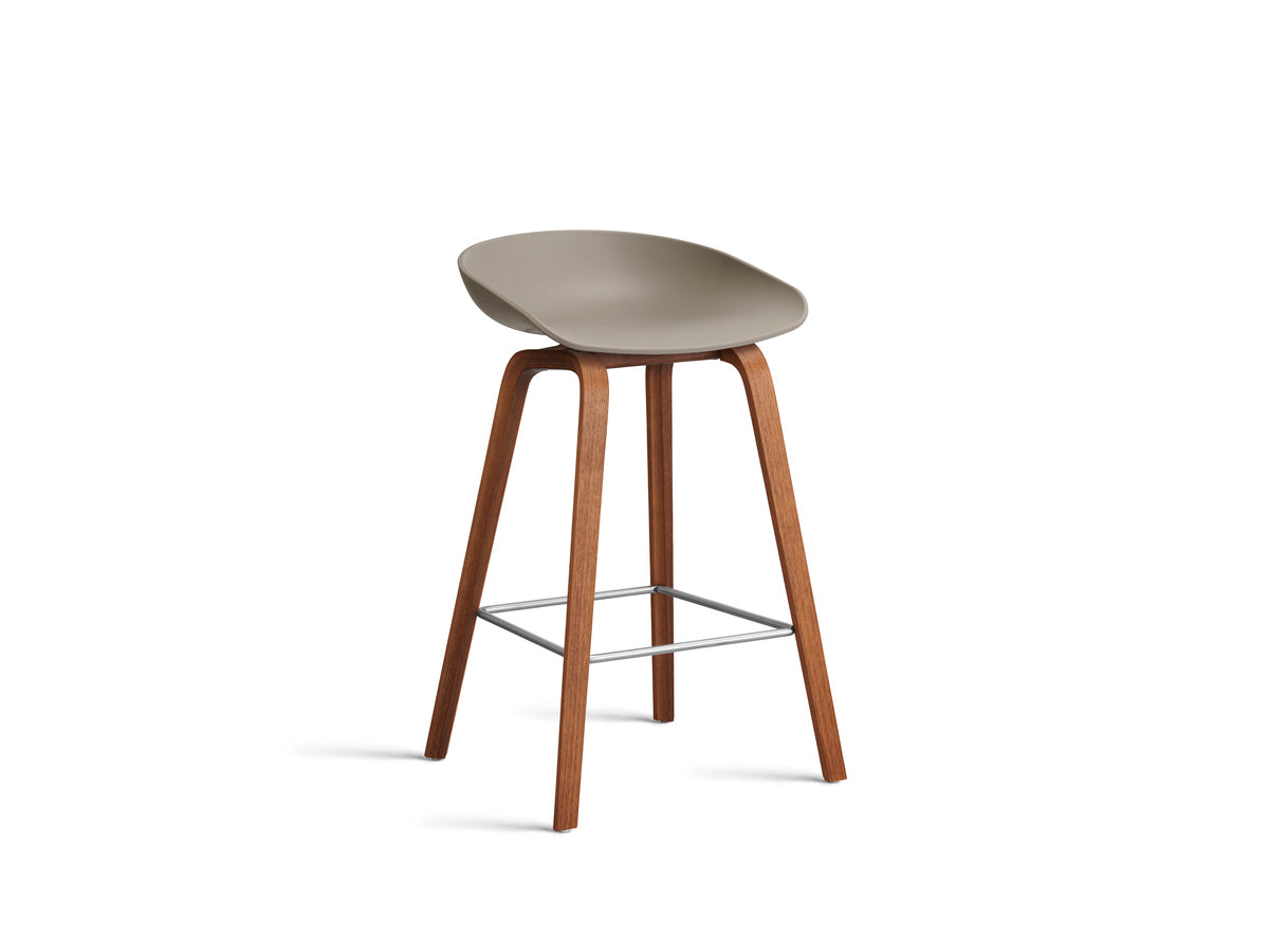 HAY About A Stool AAS32 (65cm Seat Height) - Walnut