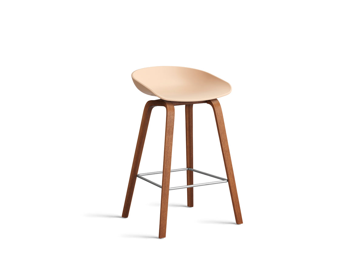 HAY About A Stool AAS32 (65cm Seat Height) - Walnut