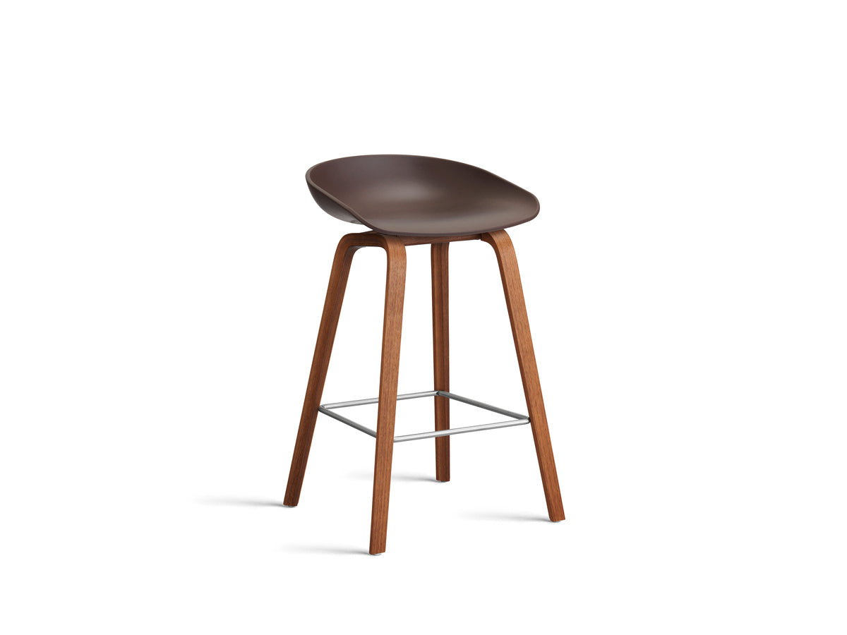 HAY About A Stool AAS32 (65cm Seat Height) - Walnut