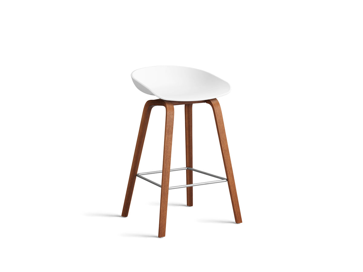 HAY About A Stool AAS32 (65cm Seat Height) - Walnut