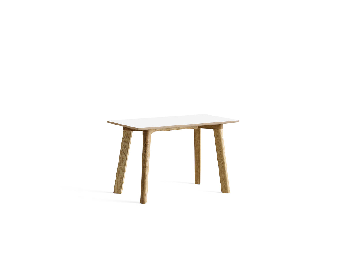 Hay Copenhague Deux CPH215 Bench | Pearl White | Oak Legs | 75cm