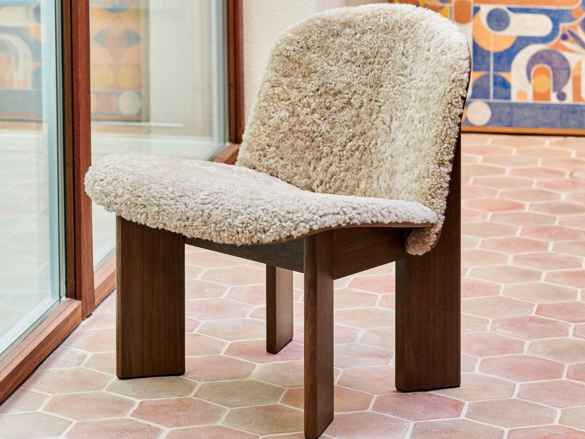 Hay Chisel Lounge Chair - Sheepskin