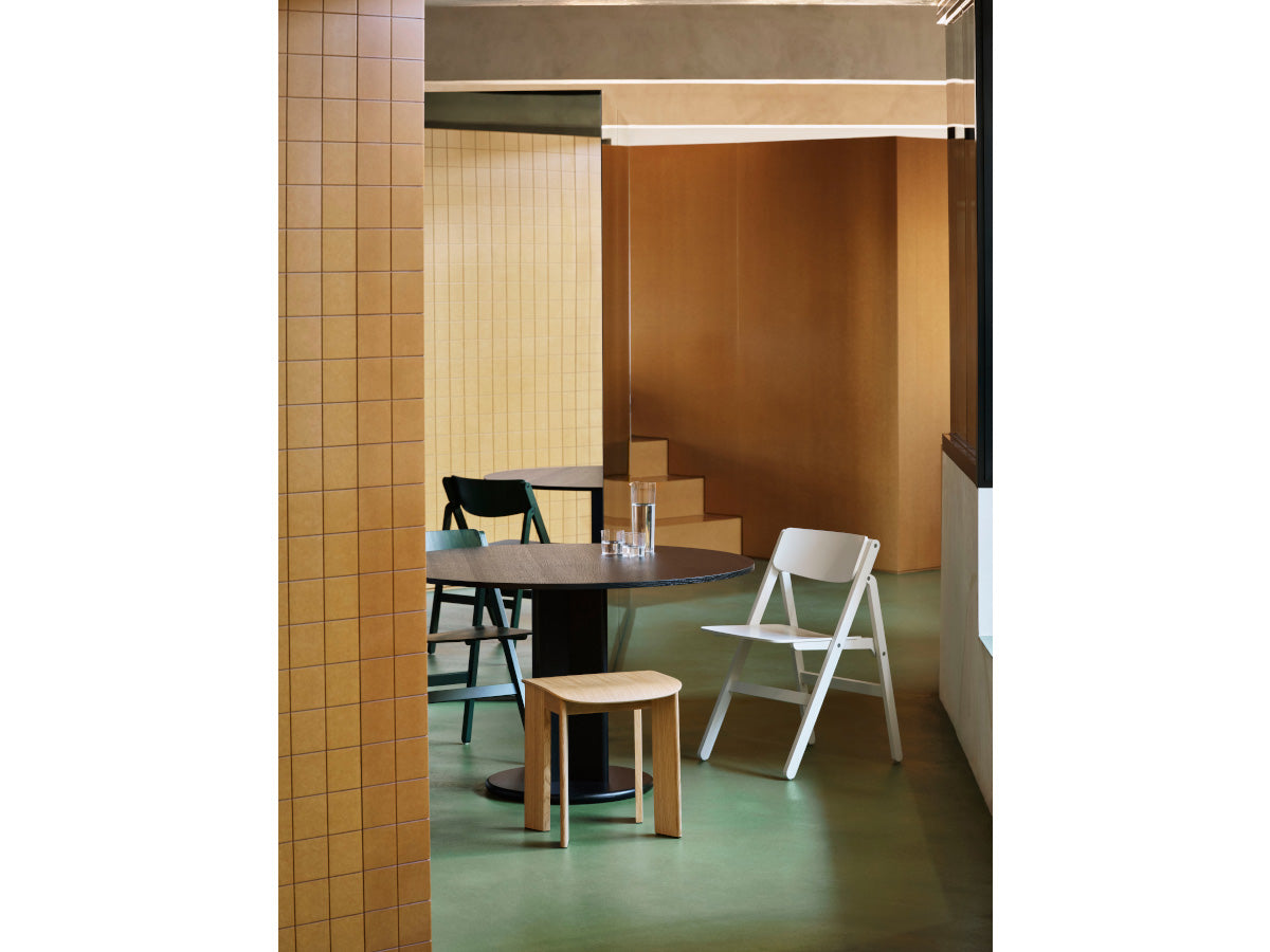 Hay Chisel 10 Stool - Lifestyle with Backflip Chair
