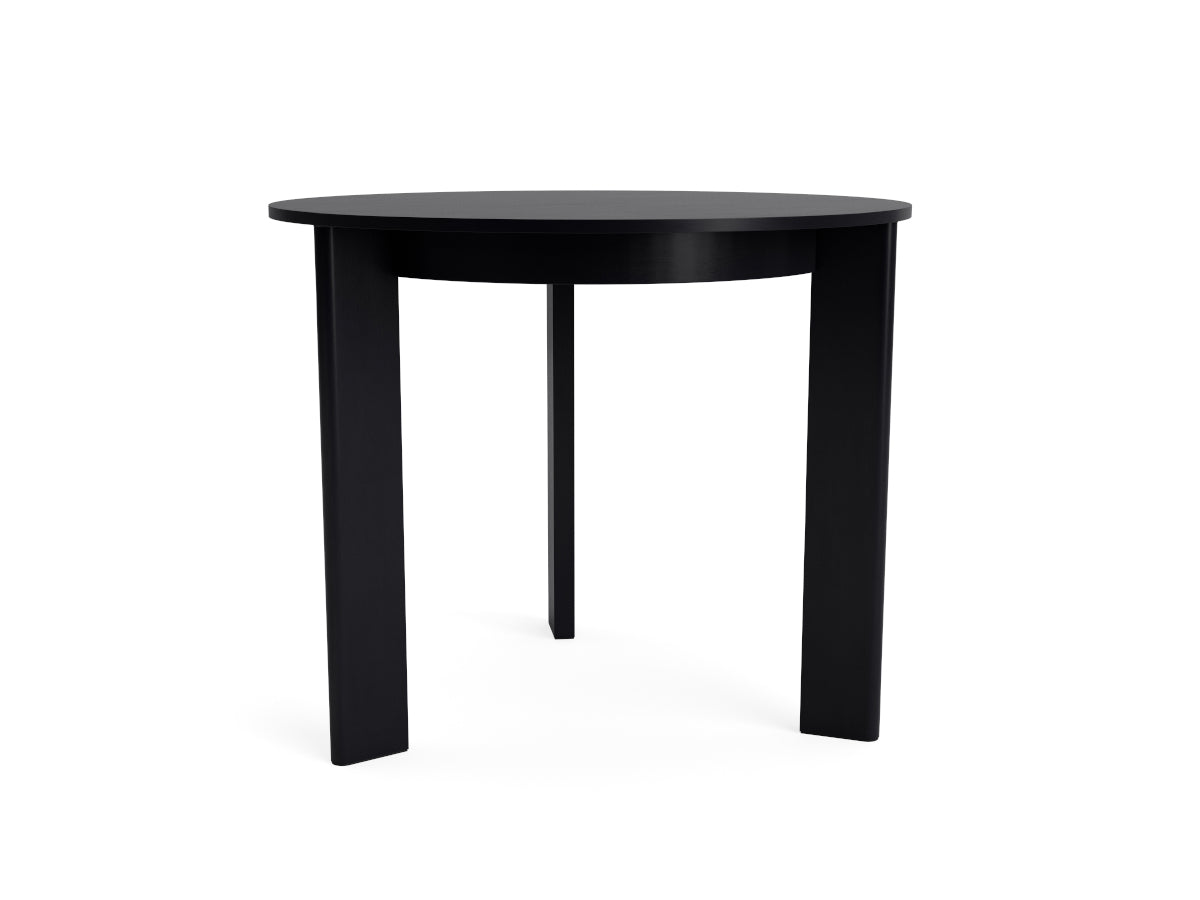 Hay Chisel 20 Round Table - Black - 90cm