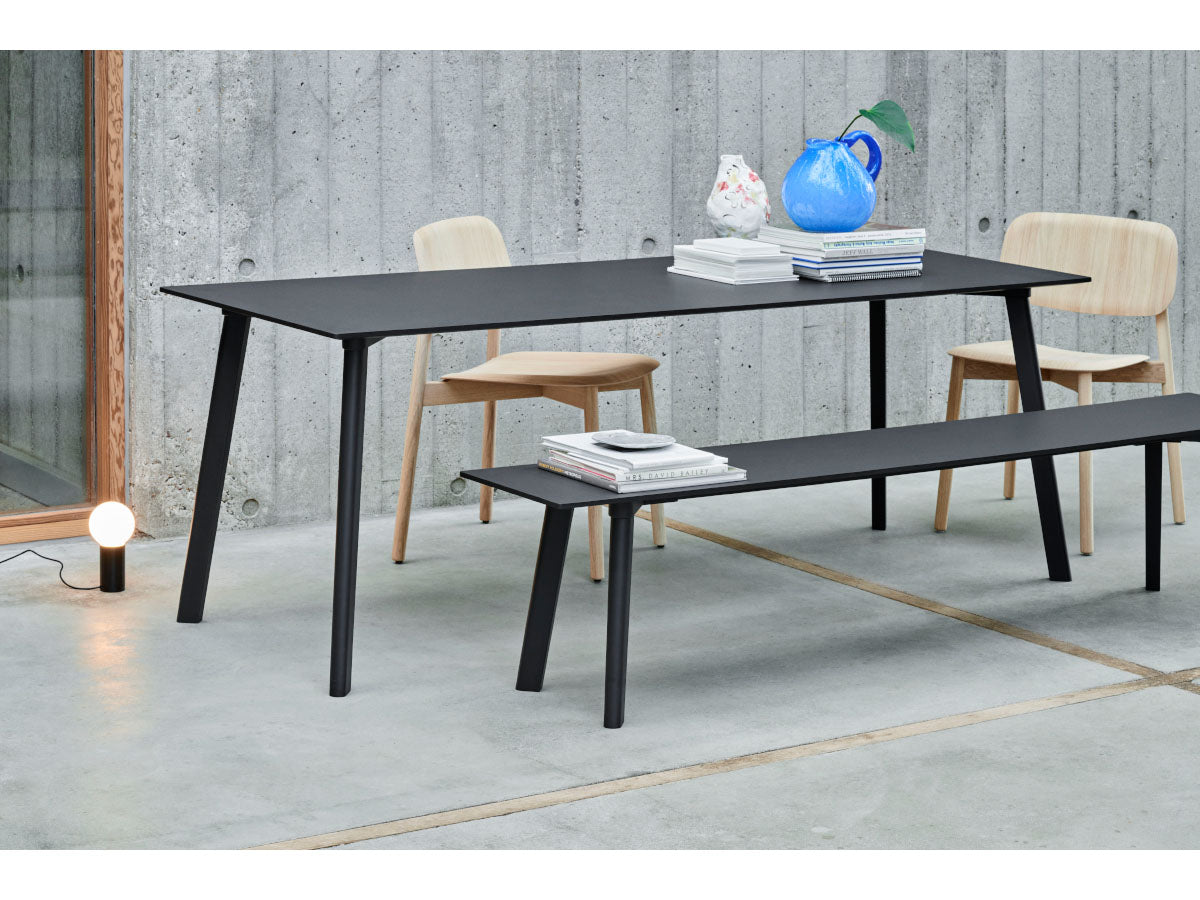 Hay Copenhague Deux CPH210 Table | Lifestyle - Black Lacquered Oak