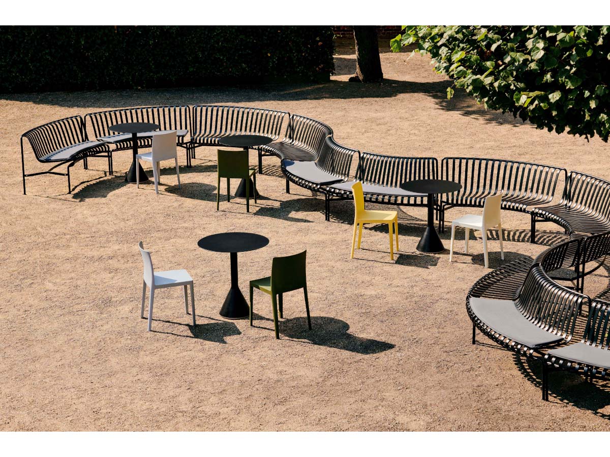 Hay Elementaire Chair - Lifestyle with Palissade
