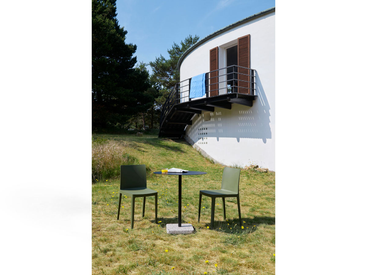 Hay Elementaire Chair - Lifestyle with Terrazzo Table