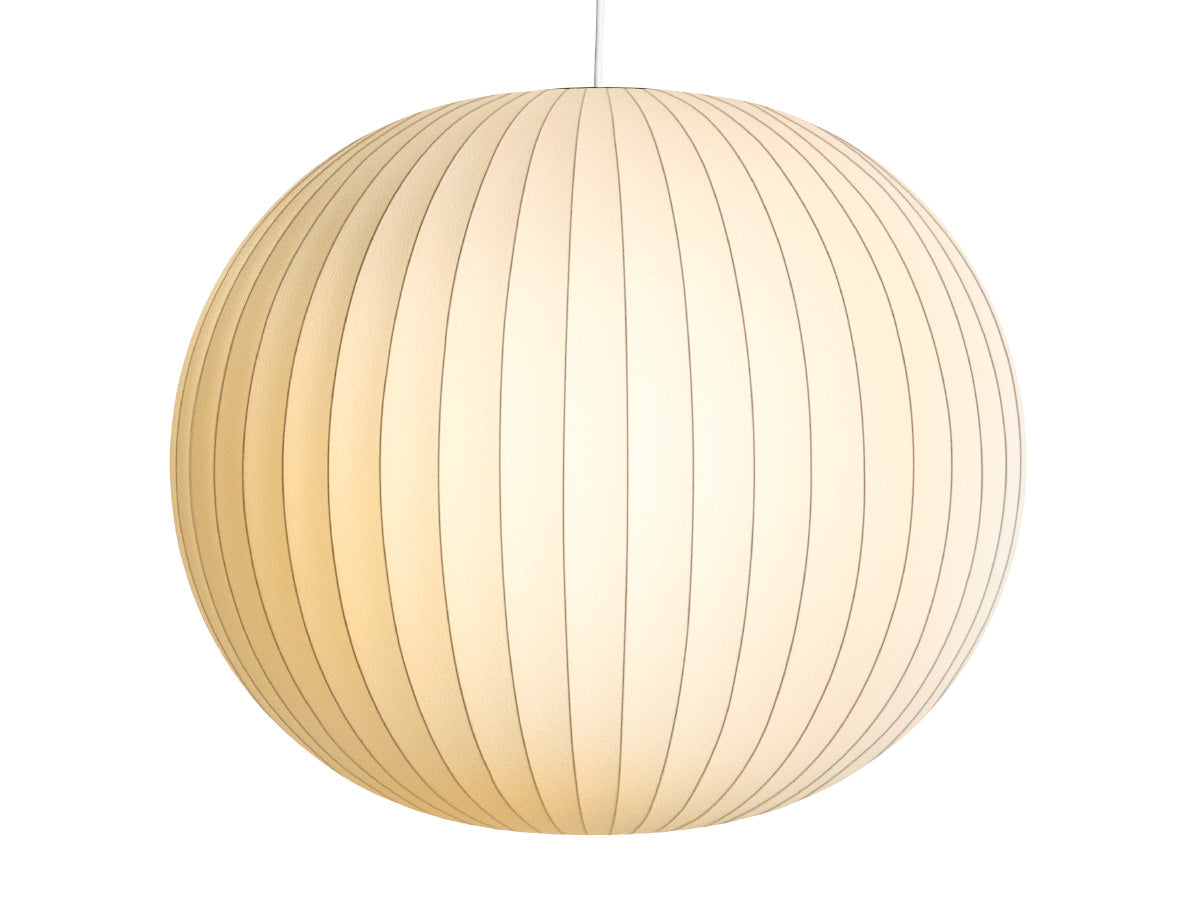 George Nelson Bubble Ball Suspension Light | Large | Turned On