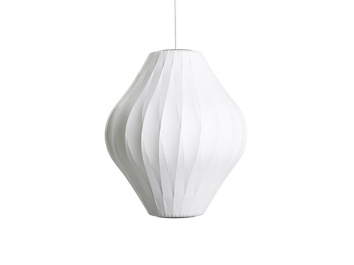 George Nelson Bubble Criss Cross Pear Light - Medium Off
