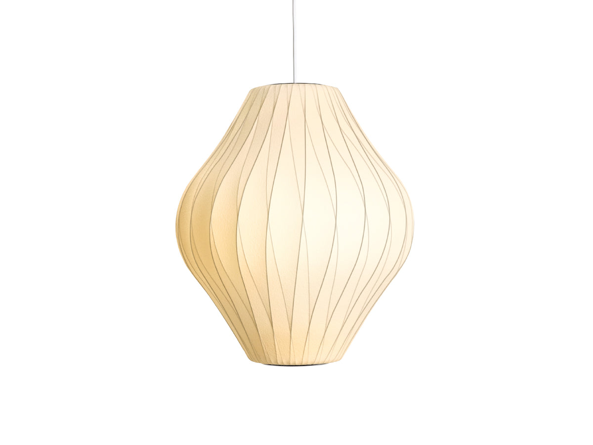 George Nelson Bubble Criss Cross Pear Light - Medium On