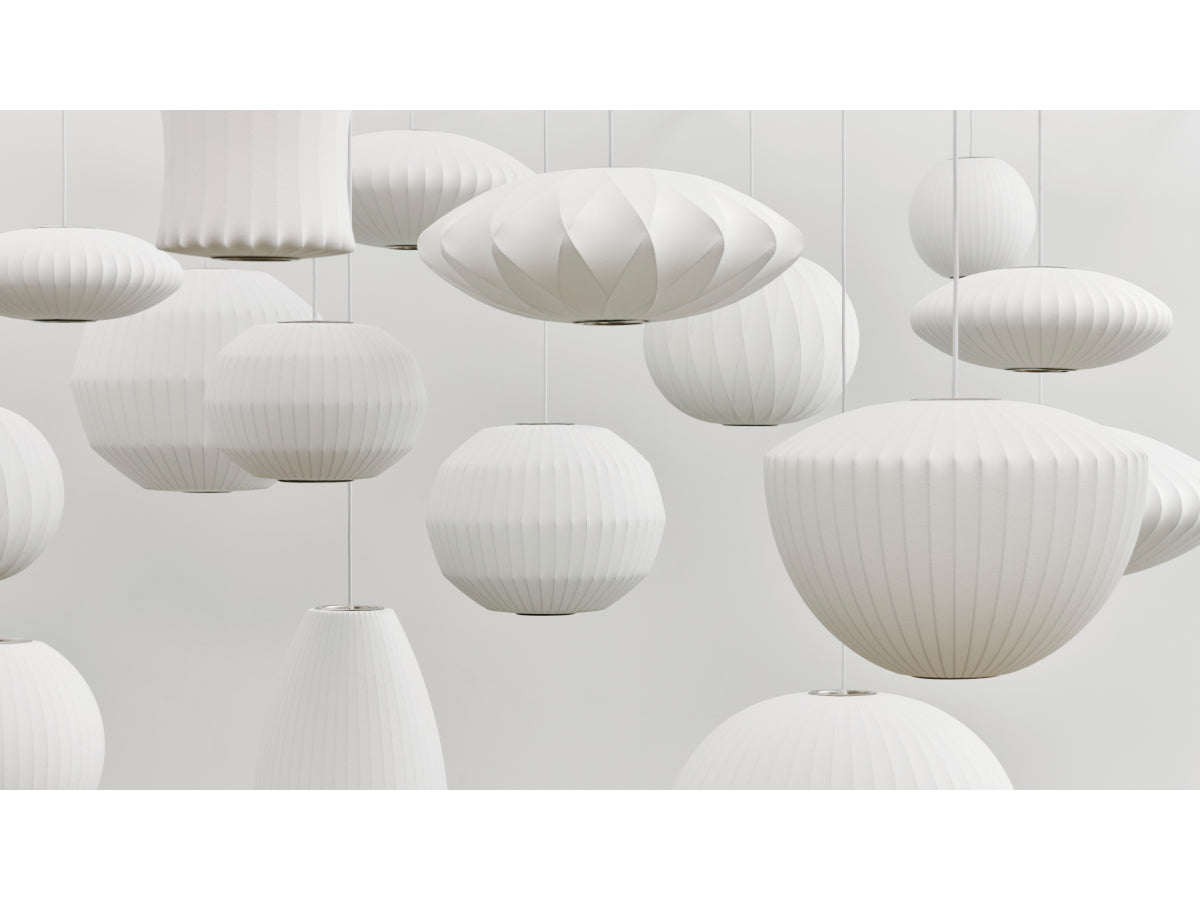 George Nelson Bubble Saucer Light - Family all