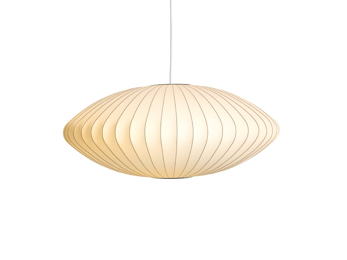 George Nelson Bubble Saucer Light - Medium Turned On