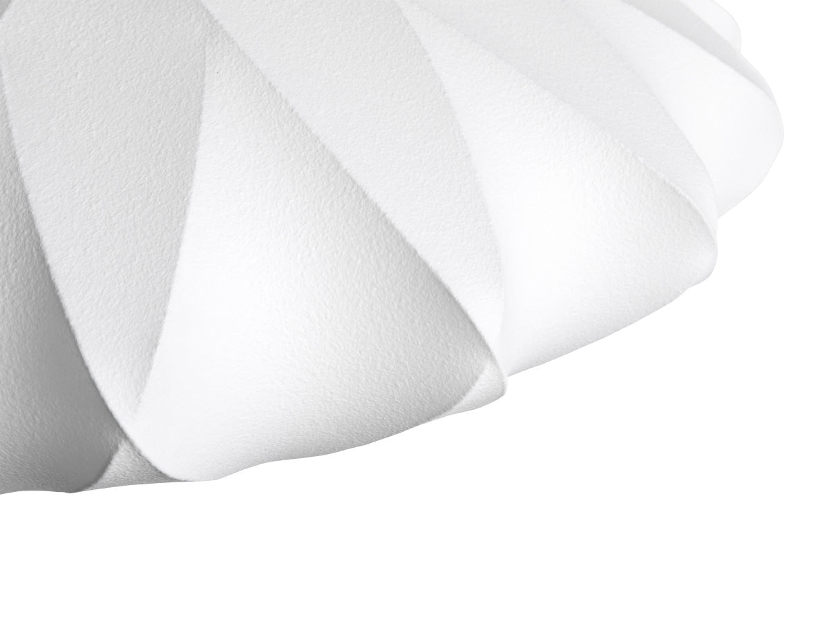 George Nelson Bubble Criss Cross Saucer Light | Medium - Detail