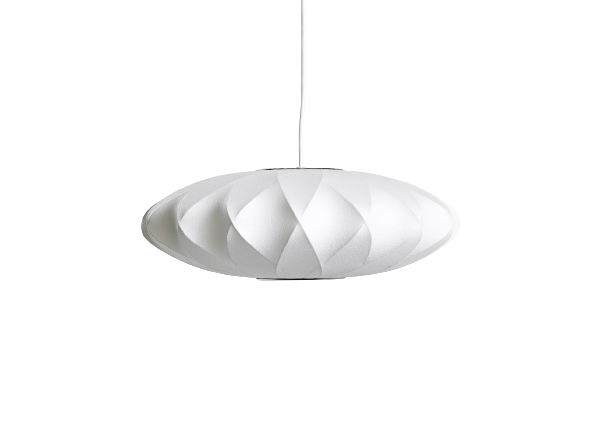 George Nelson Bubble Criss Cross Saucer Light | Small - Turned Off