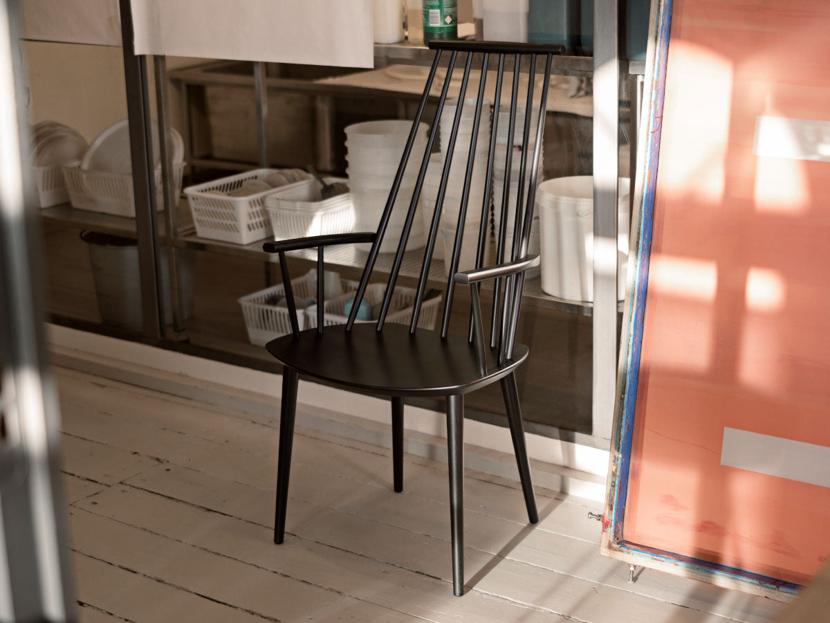 Hay J110 Chair - Black Beech