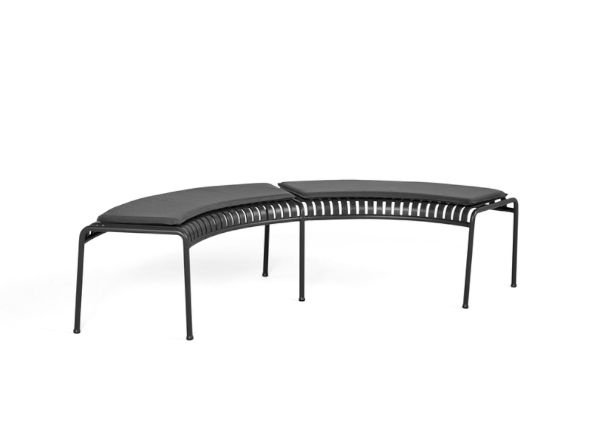 Hay Palissade Park Bench with Middle Leg