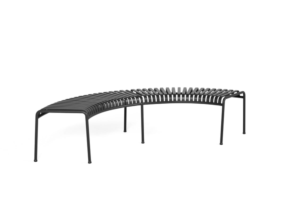 Hay Palissade Park Bench with Middle Leg