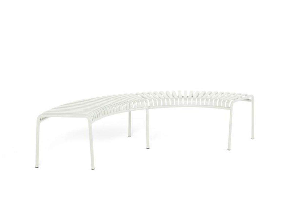 Hay Palissade Park Bench with Middle Leg