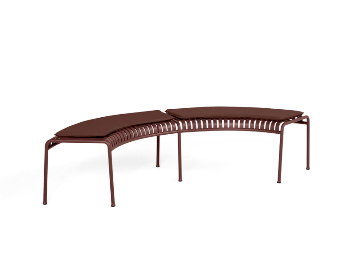 Hay Palissade Park Bench with Middle Leg