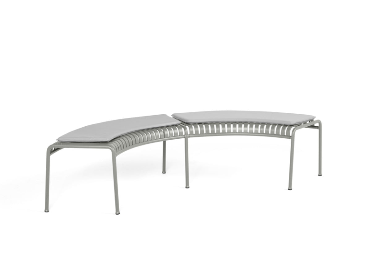 Hay Palissade Park Bench with Middle Leg