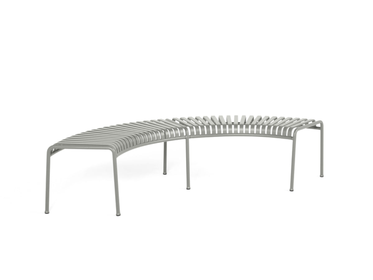 Hay Palissade Park Bench with Middle Leg