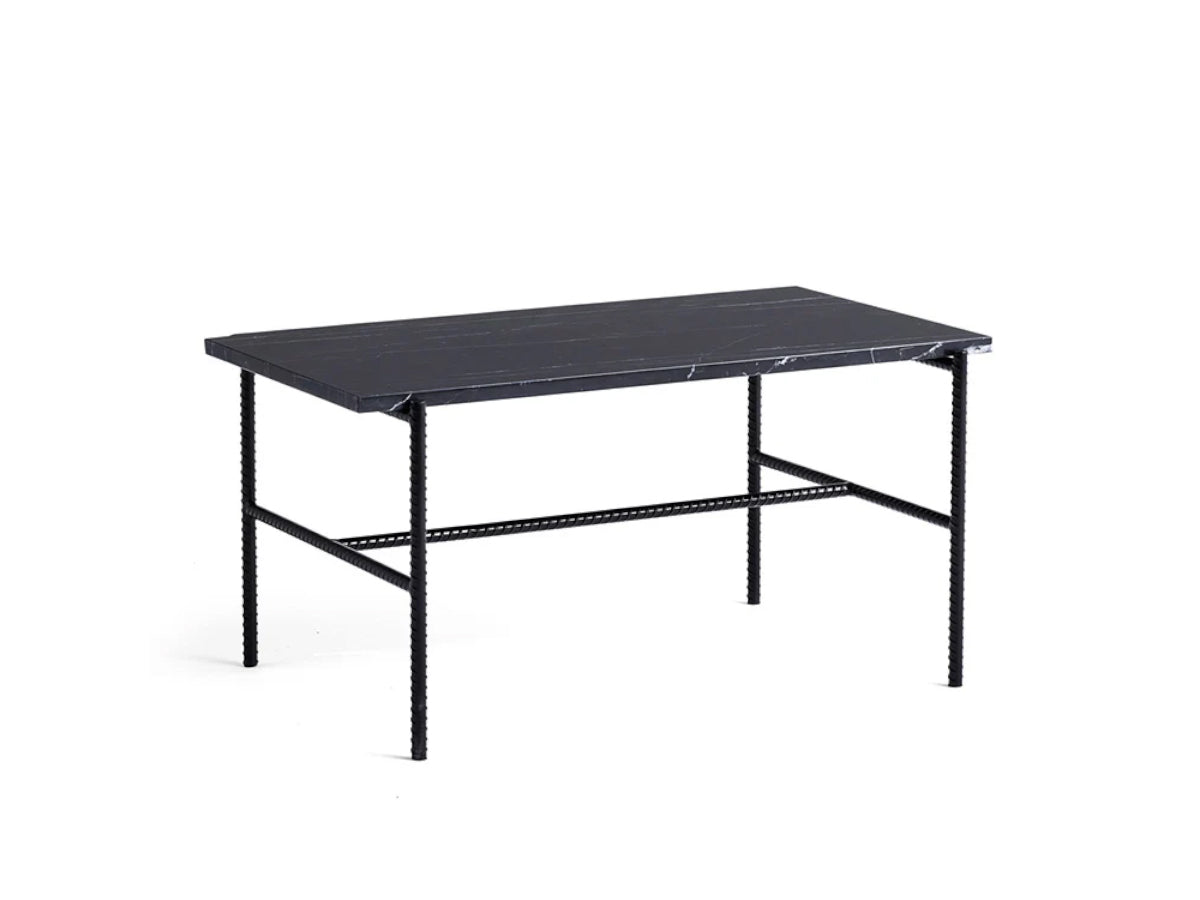 Hay Rebar Rectangular Table - Marble