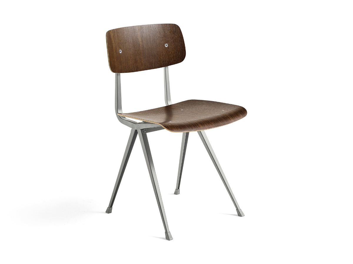 Hay Result Chair (Beige Frame) - Shell: Smoked Oak