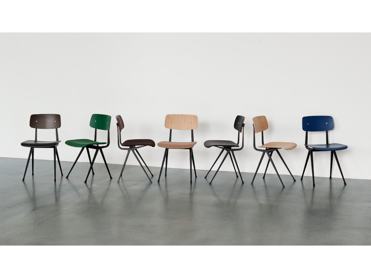 Hay Result Chair (Black Frame) - Lifestyle Family