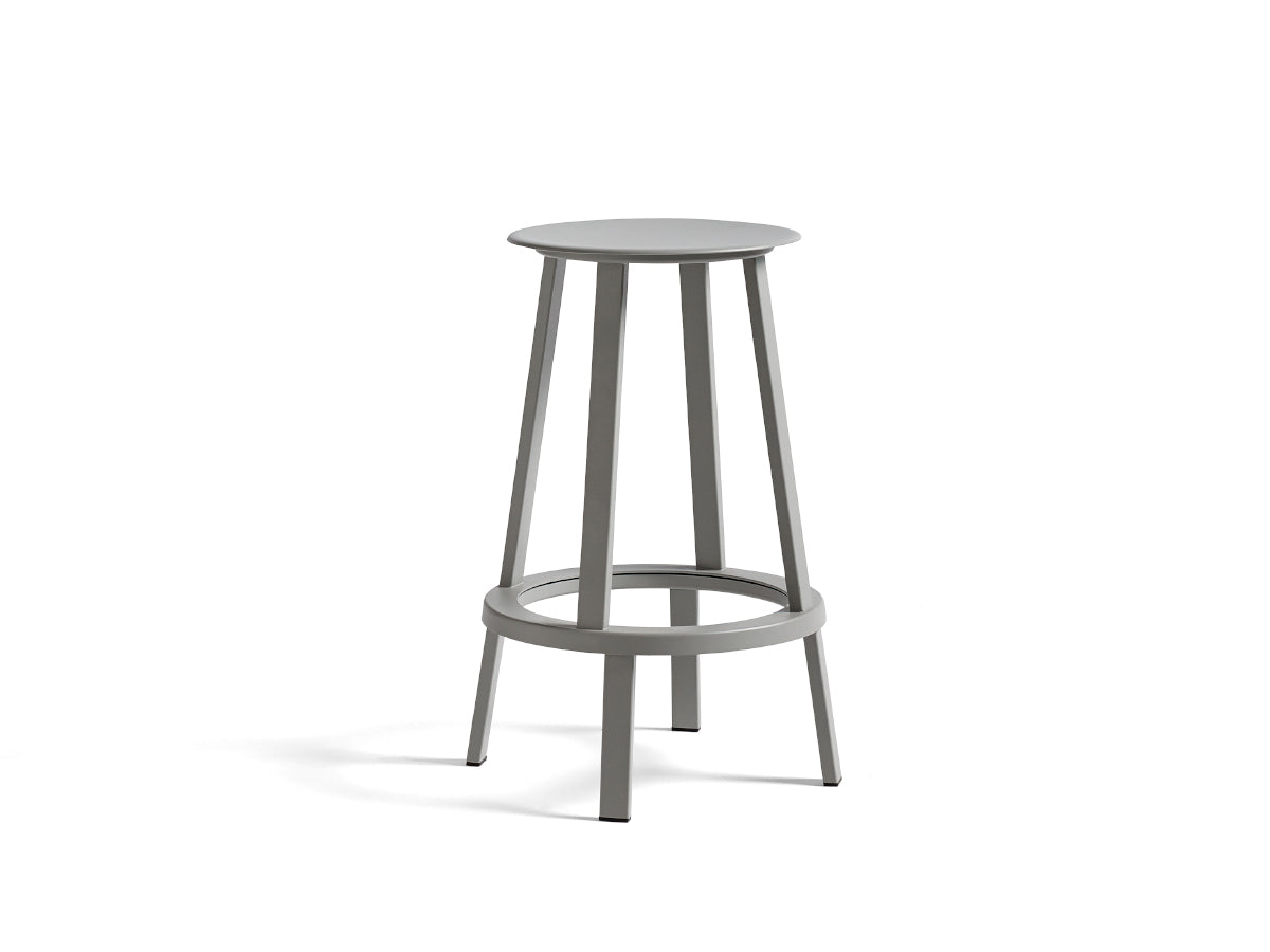 HAY Revolver Stool, Low 65cm Sky Grey