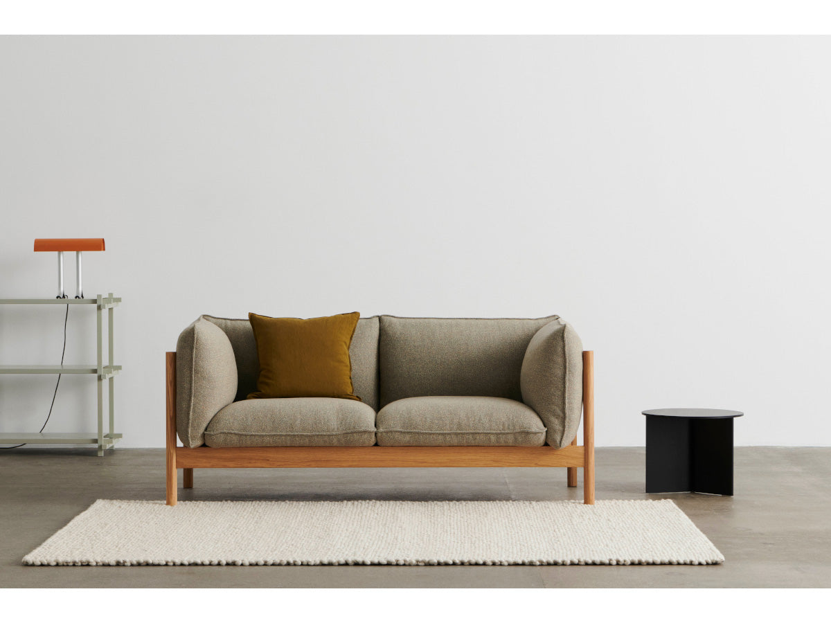 HAY Slit Table Round - Lifestyle Arbour Sofa