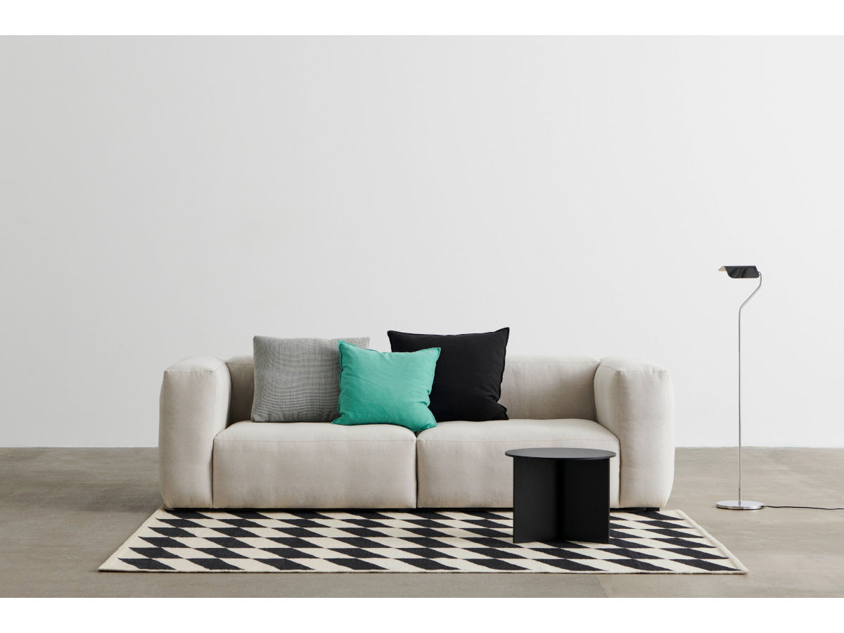 HAY Slit Table Round - Lifestyle Mags Soft Sofa
