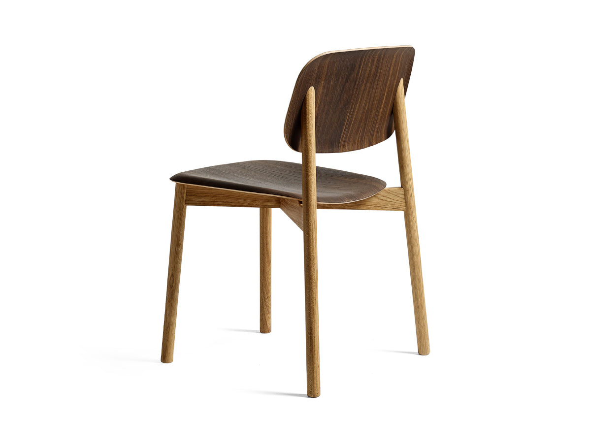 Hay Soft Edge 60 Chair Wood Frame - Rear Profile