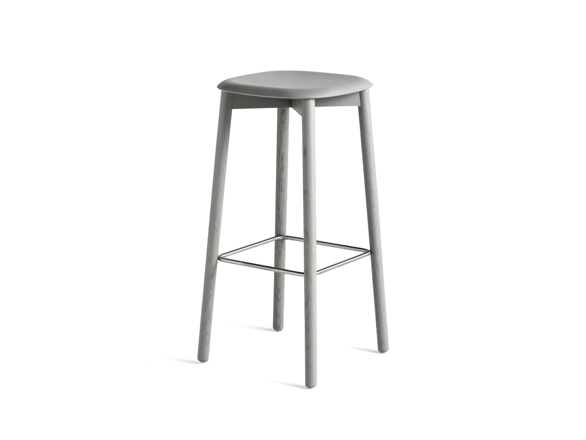 Hay Soft Edge 82 Stool, High, Soft Grey