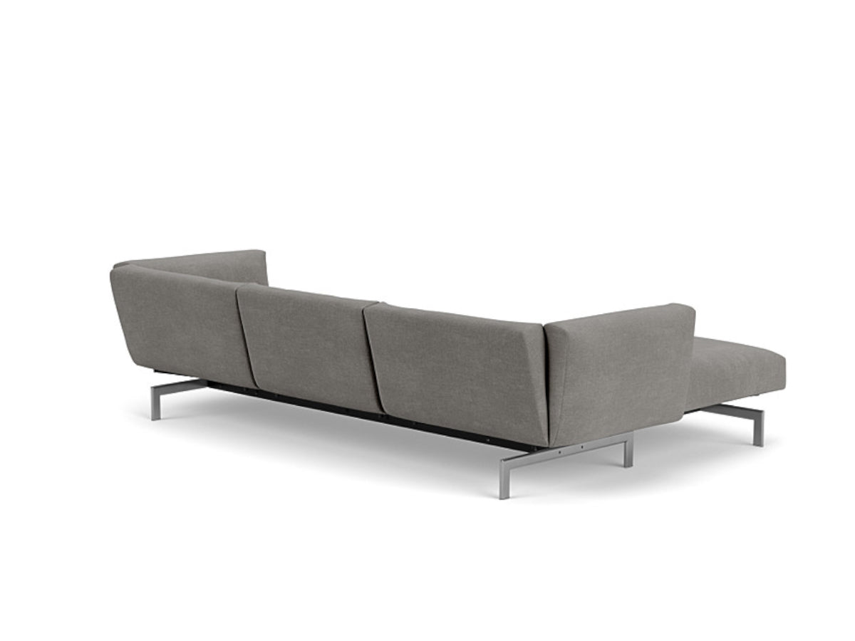 Knoll Avio 3 Seat Sofa L-Shape with End Table Statuarietto Marble