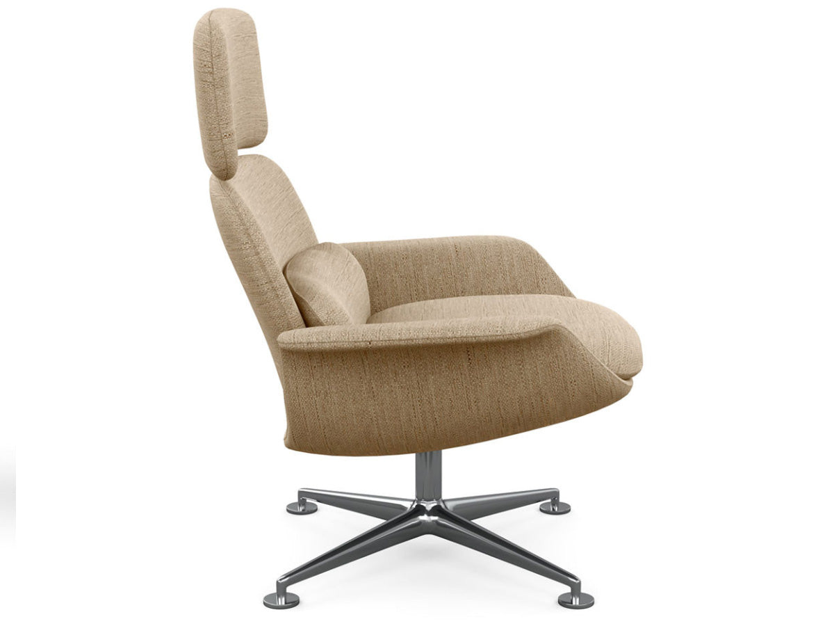 Knoll KN02 Swivel and Reclining High Back Lounge Chair