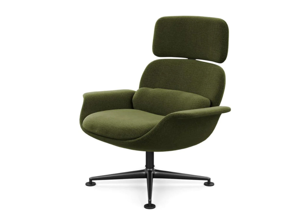 Knoll KN02 Swivel and Reclining High Back Lounge Chair