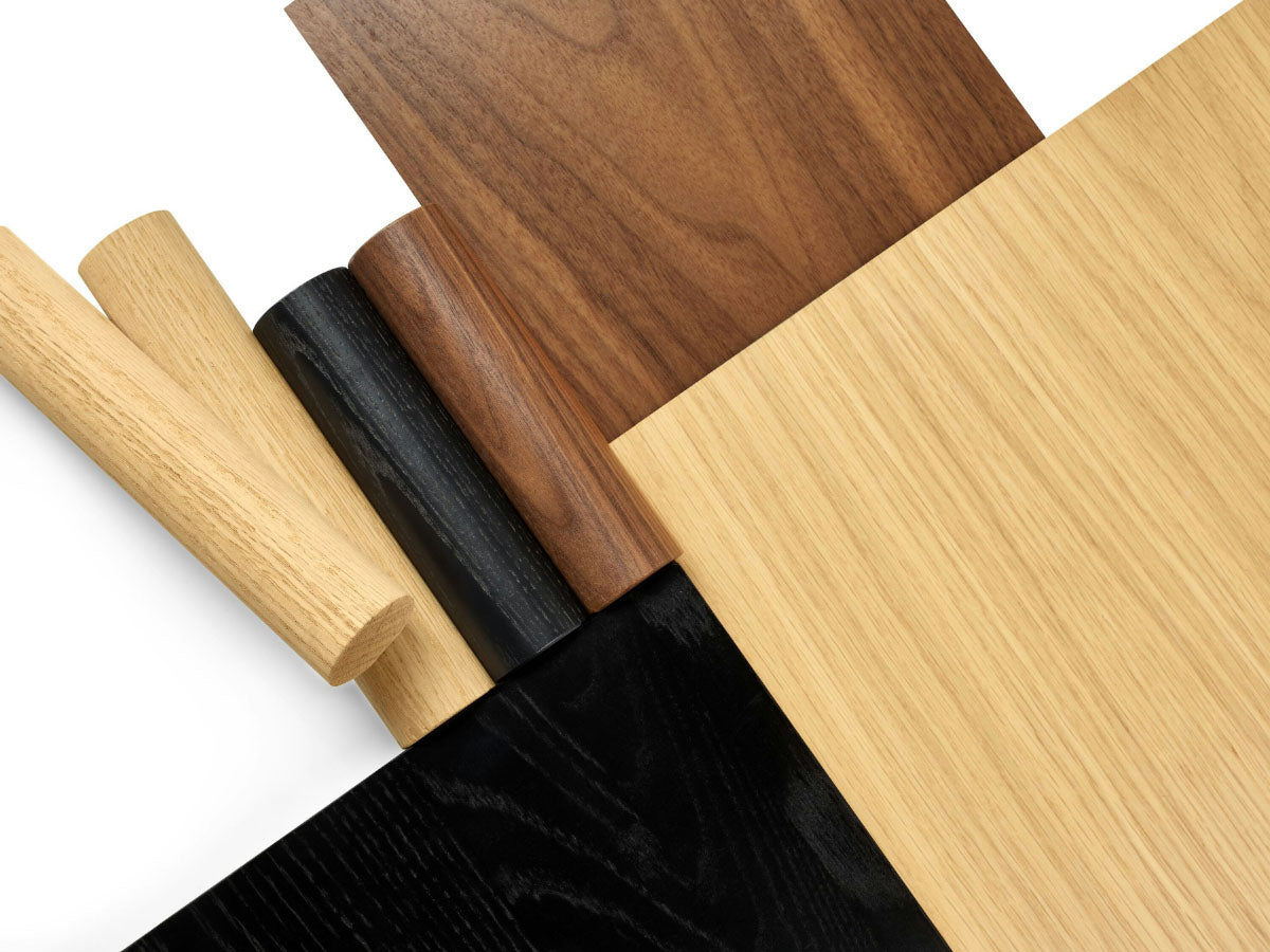 Knoll Muecke Wood Collection - Arm Chair - Wood Choices