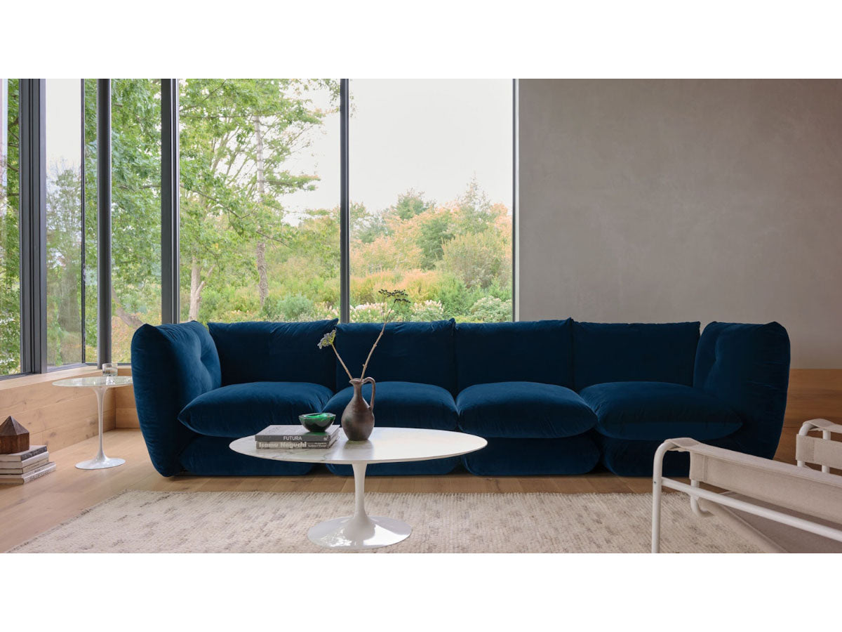 Knoll Perron Pillo Sofa - 3 Seater