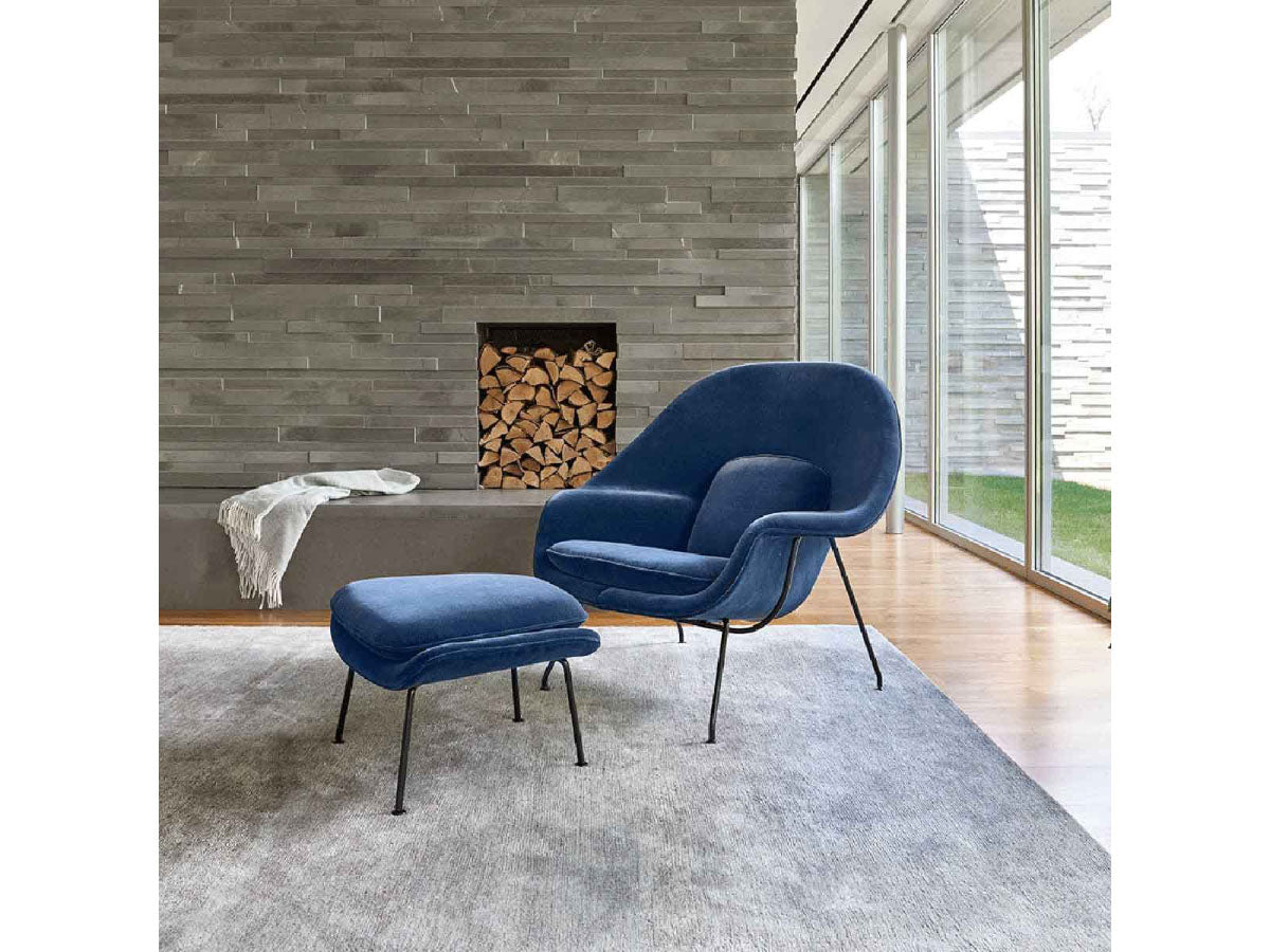 Knoll Saarinen Womb Chair and Ottoman - Relax