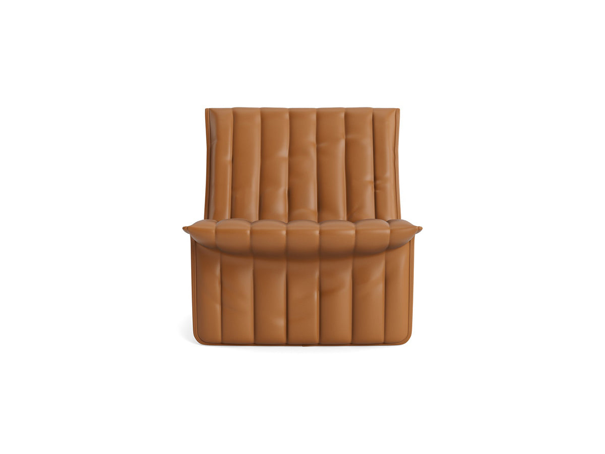 Normann Copenhagen Limit Armchair | Ultra Leather Cognac - Front Profile