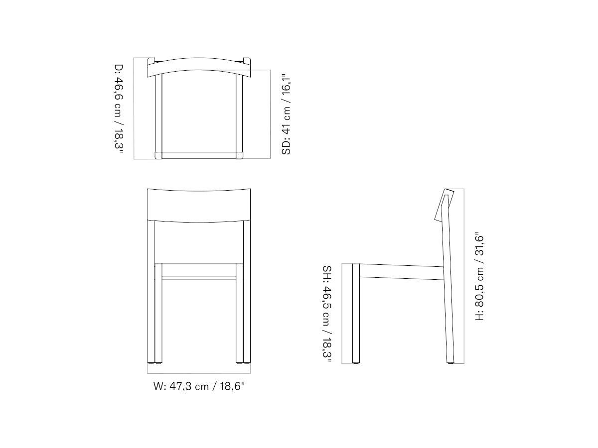 Mauro Dining Chair - Papercord Seat