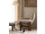 Audo Copenhagen Brasilia Lounge Chair & Ottoman Dark Stained Oak