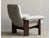 Audo Copenhagen Brasilia Lounge Chair & Ottoman Dark Stained Oak