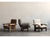 Audo Copenhagen Brasilia Lounge Chair & Ottoman Oak