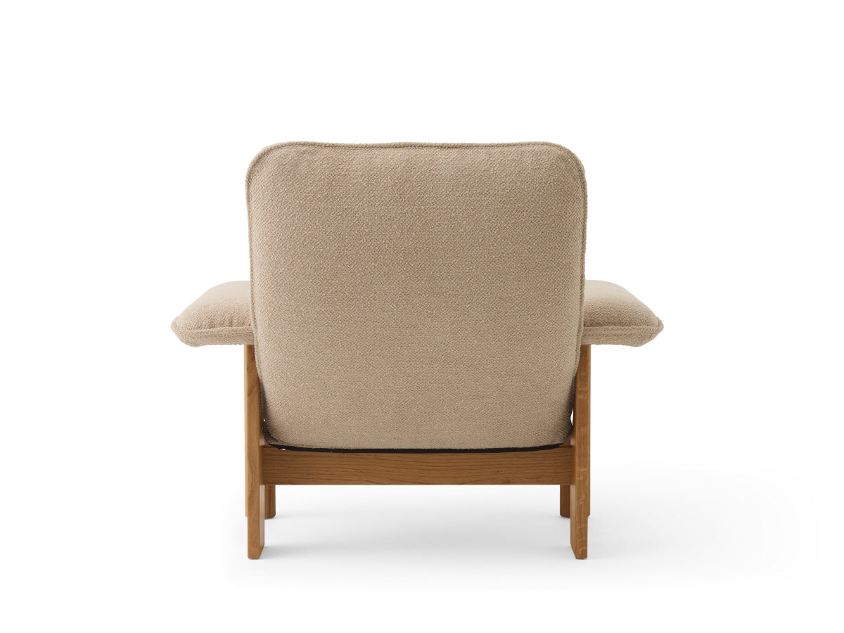Audo Copenhagen Brasilia Lounge Chair & Ottoman Oak